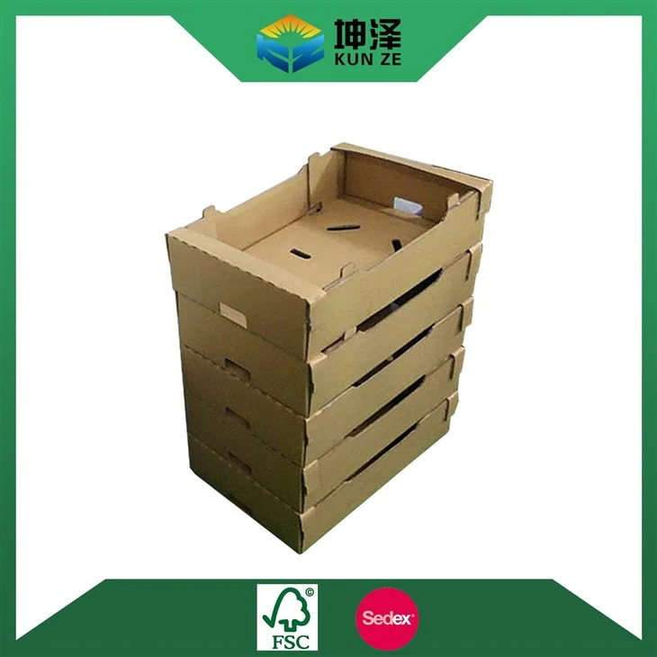 Cardboard Potato Boxes