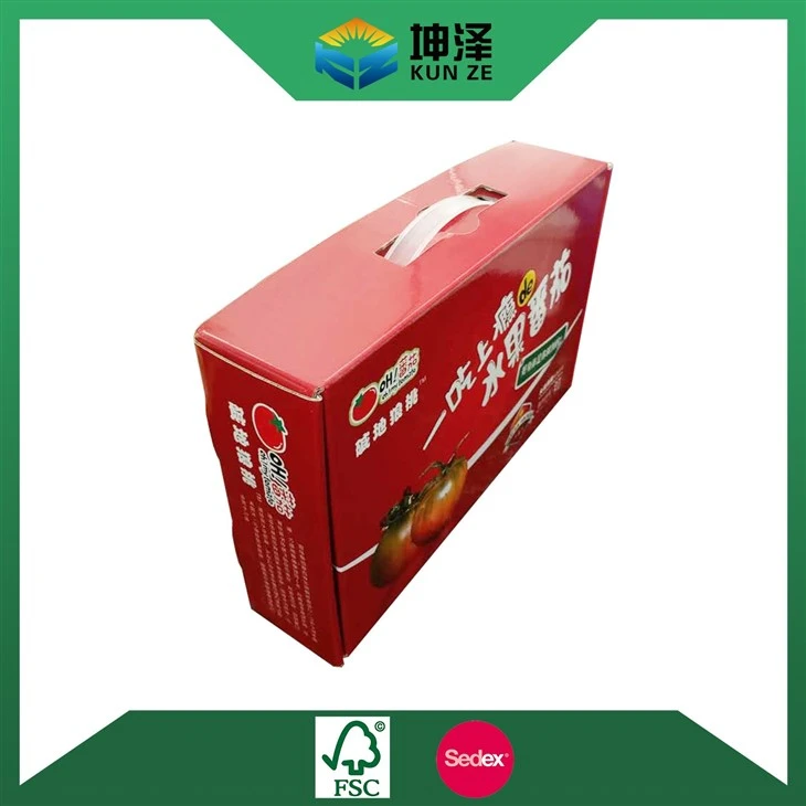 Cardboard Tomato Box