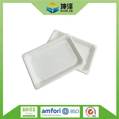 Plateau à Sushi en Bagasse