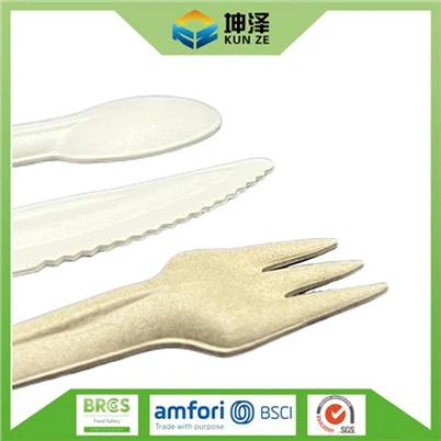 Couteau Fourchette Cuillère Biodégradable