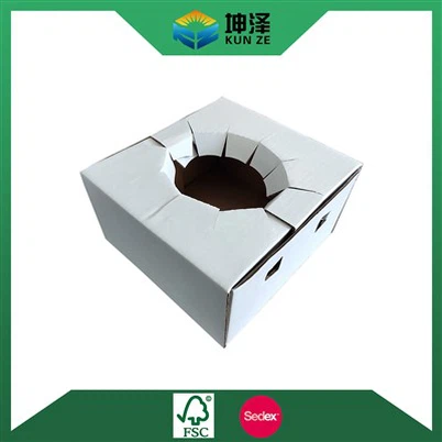Boîtes de livraison de fleurs en carton