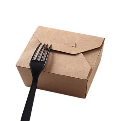 Boîtes à lunch en papier kraft
