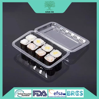 Récipient à sushi en plastique
